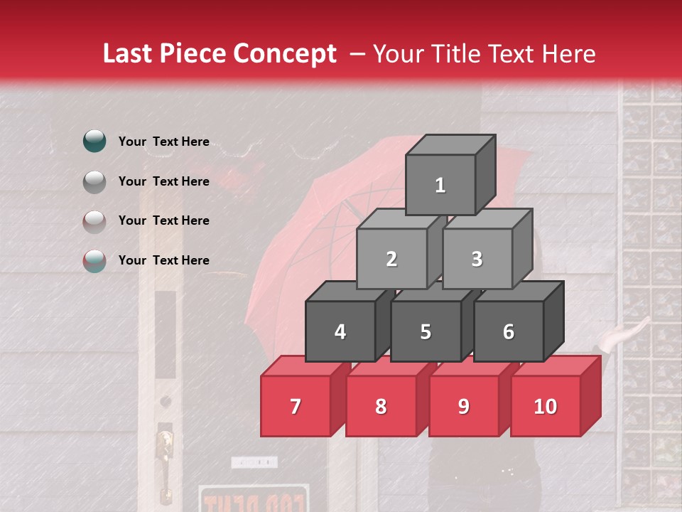 Water People Female PowerPoint Template