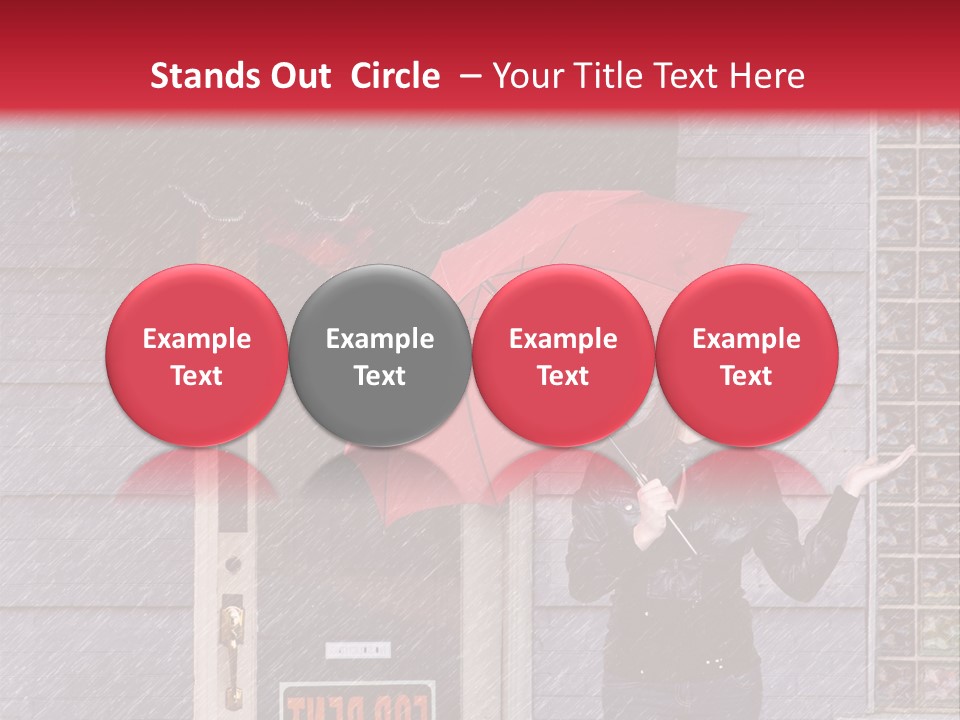 Water People Female PowerPoint Template