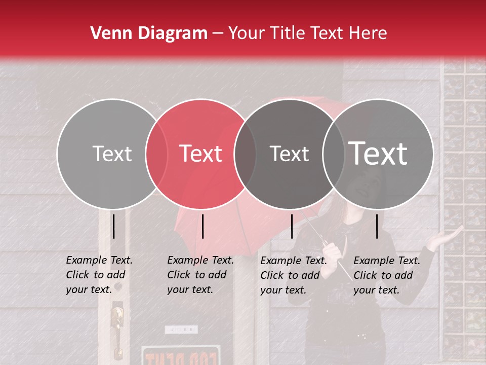 Water People Female PowerPoint Template