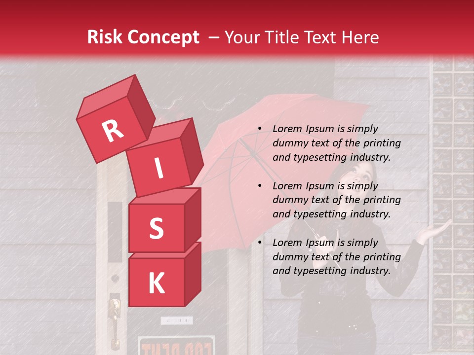 Water People Female PowerPoint Template