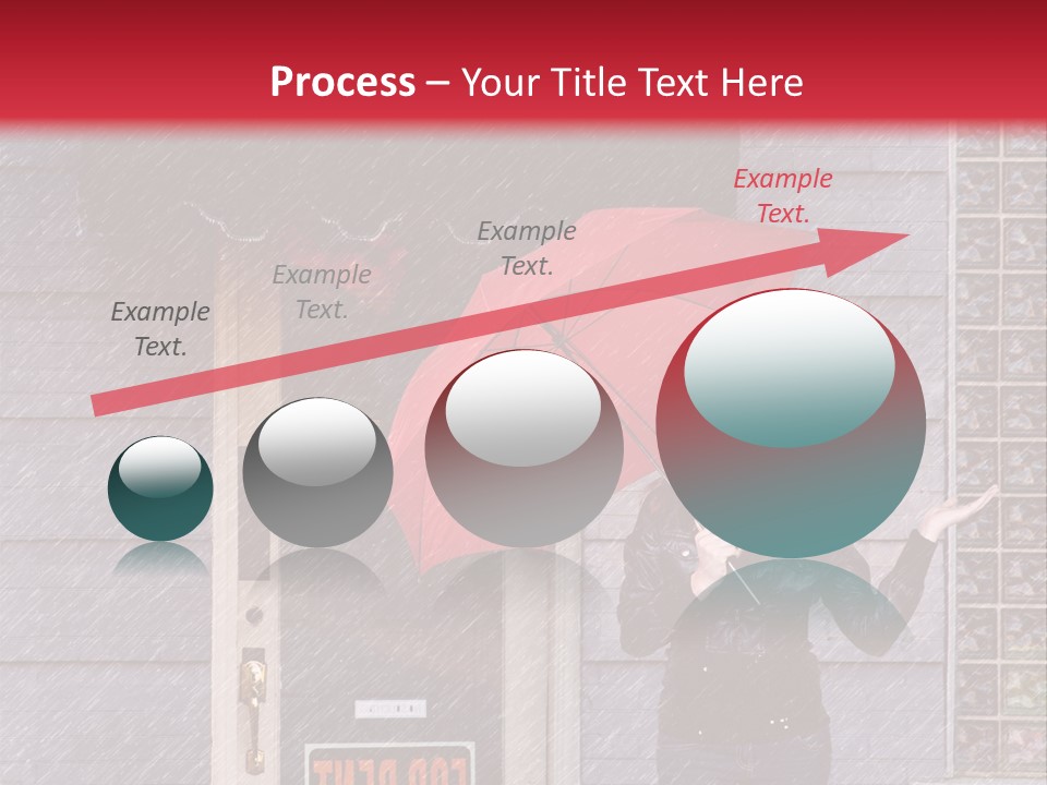 Water People Female PowerPoint Template