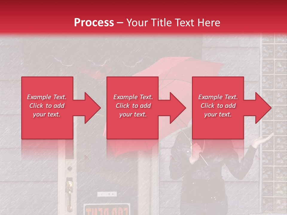 Water People Female PowerPoint Template