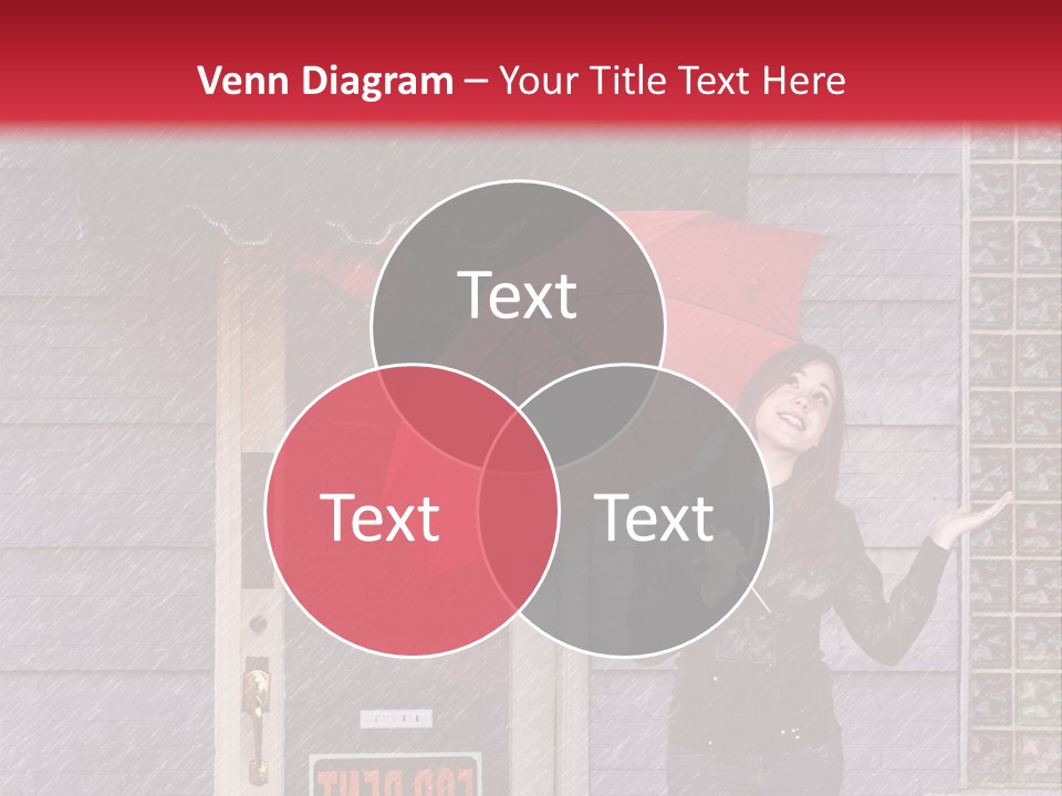 Water People Female PowerPoint Template