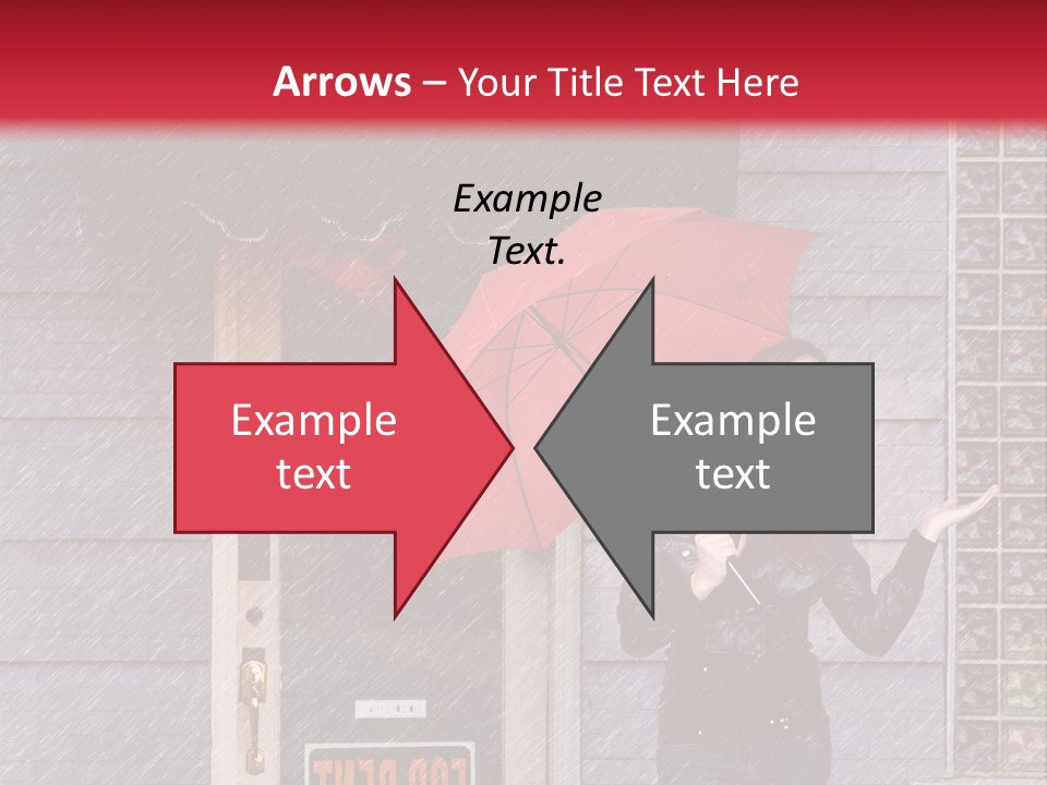 Water People Female PowerPoint Template