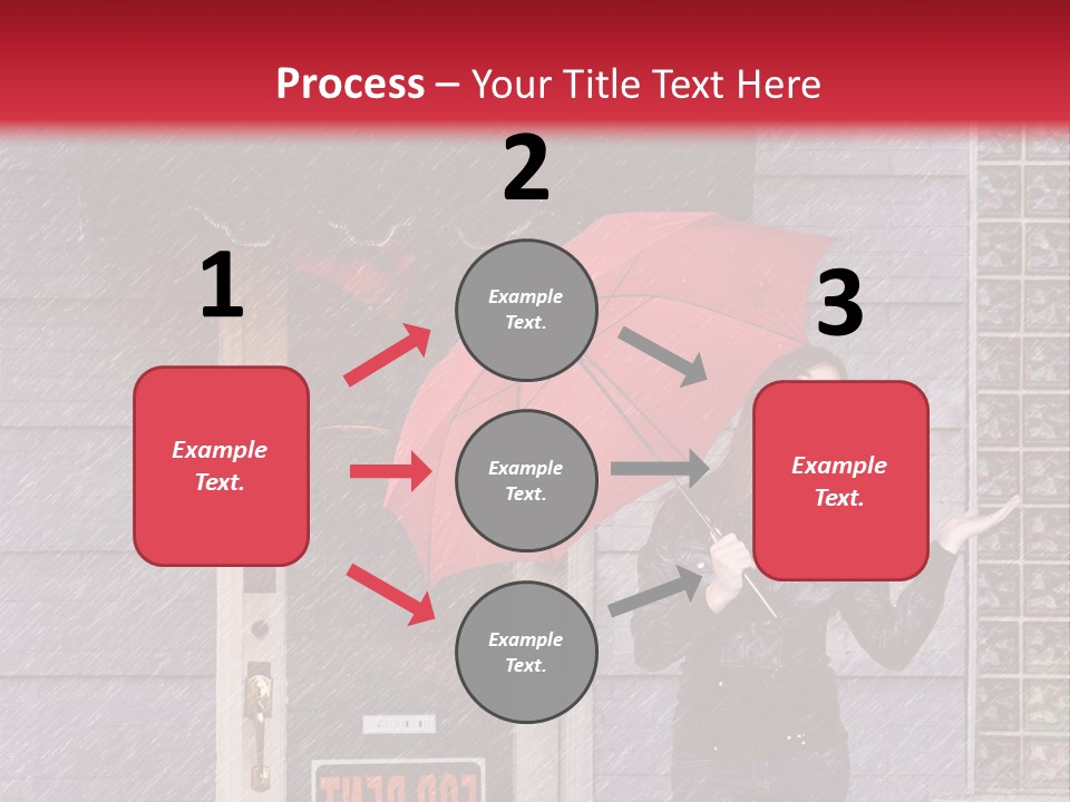 Water People Female PowerPoint Template