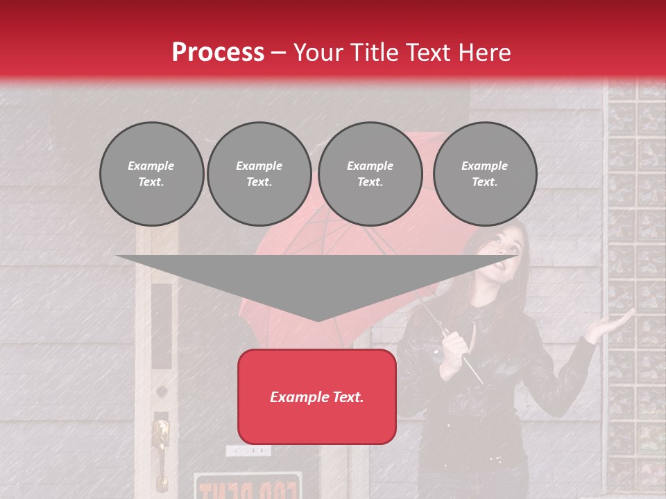 Water People Female PowerPoint Template