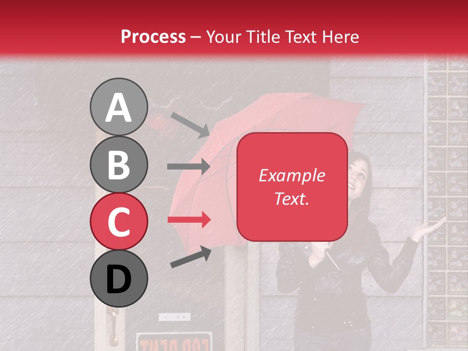 Water People Female PowerPoint Template