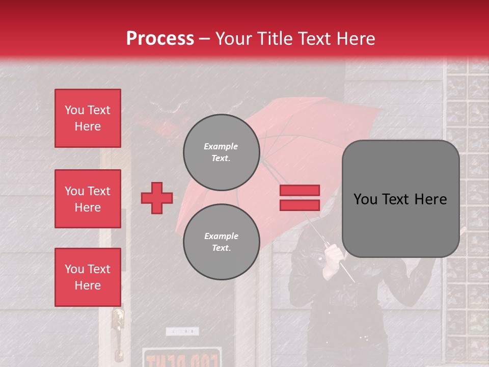 Water People Female PowerPoint Template