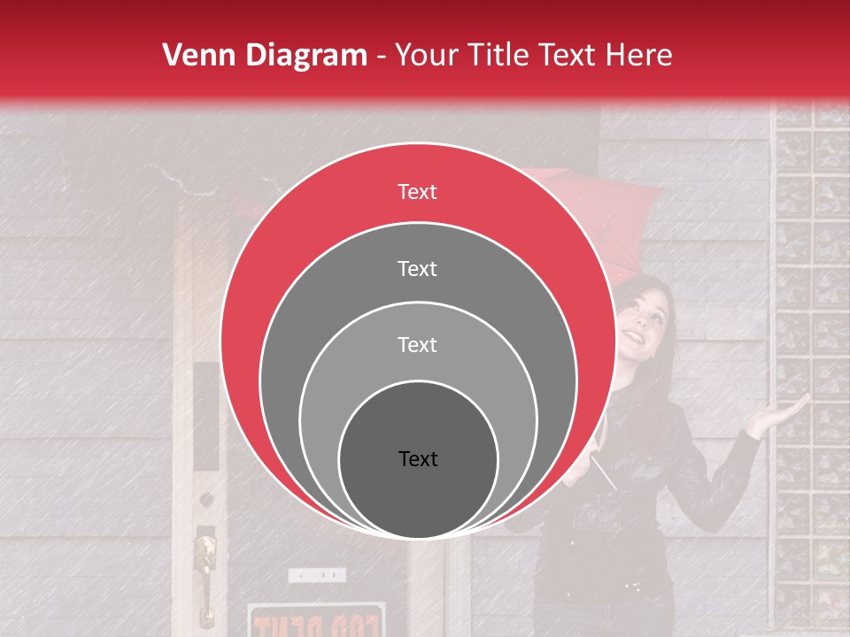 Water People Female PowerPoint Template