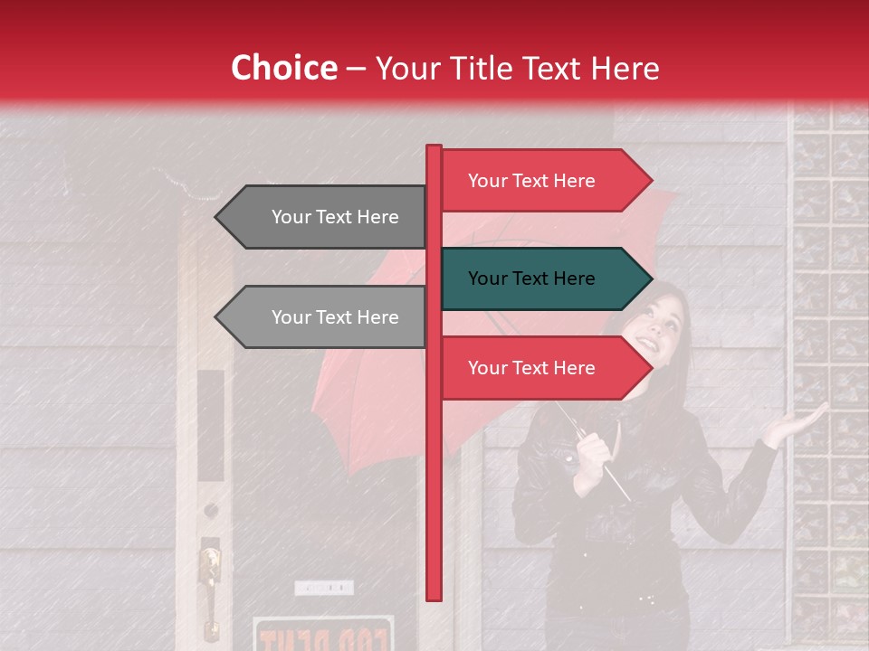 Water People Female PowerPoint Template