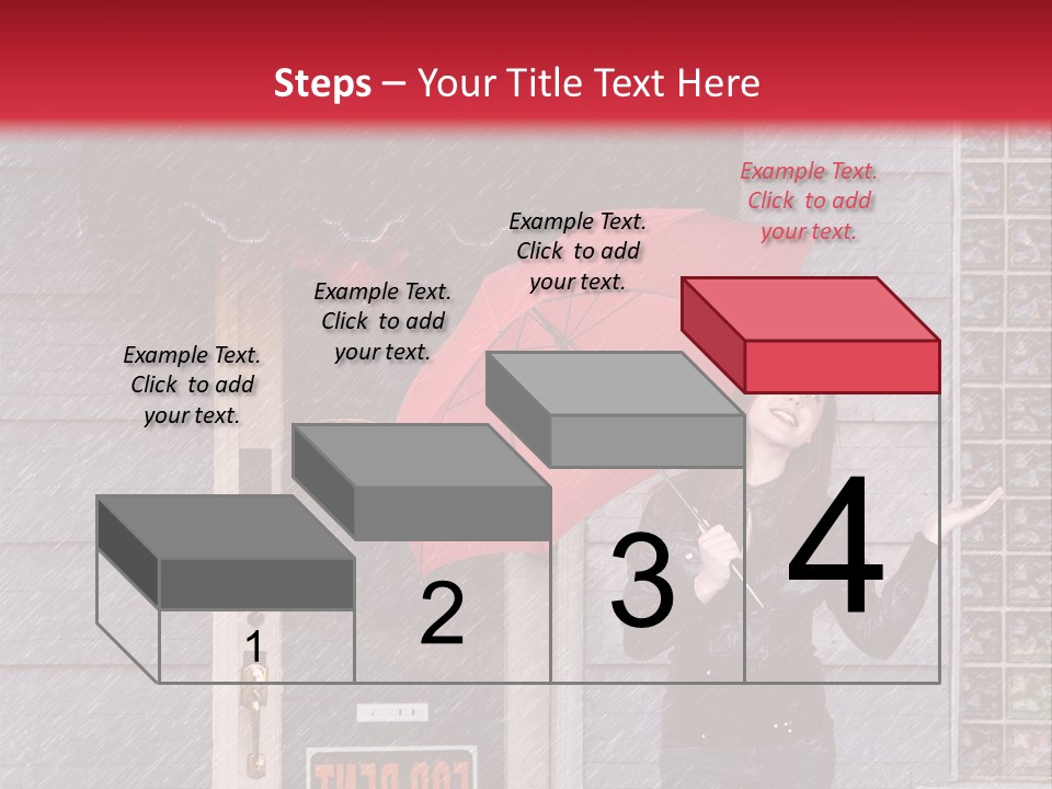 Water People Female PowerPoint Template