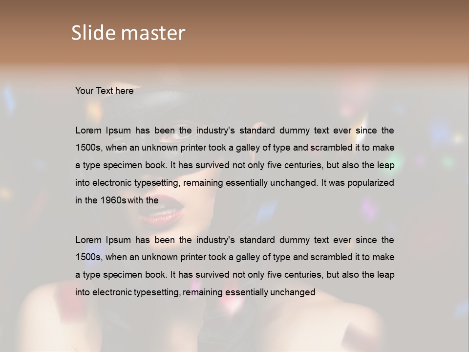 Beautiful Luxury Studio PowerPoint Template