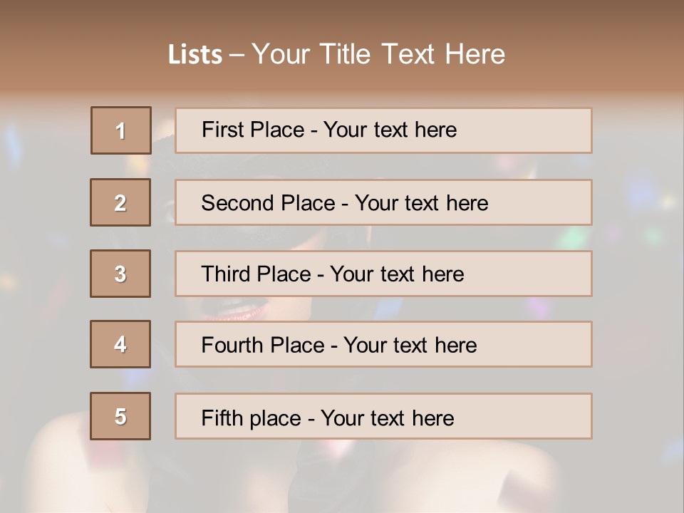 Beautiful Luxury Studio PowerPoint Template