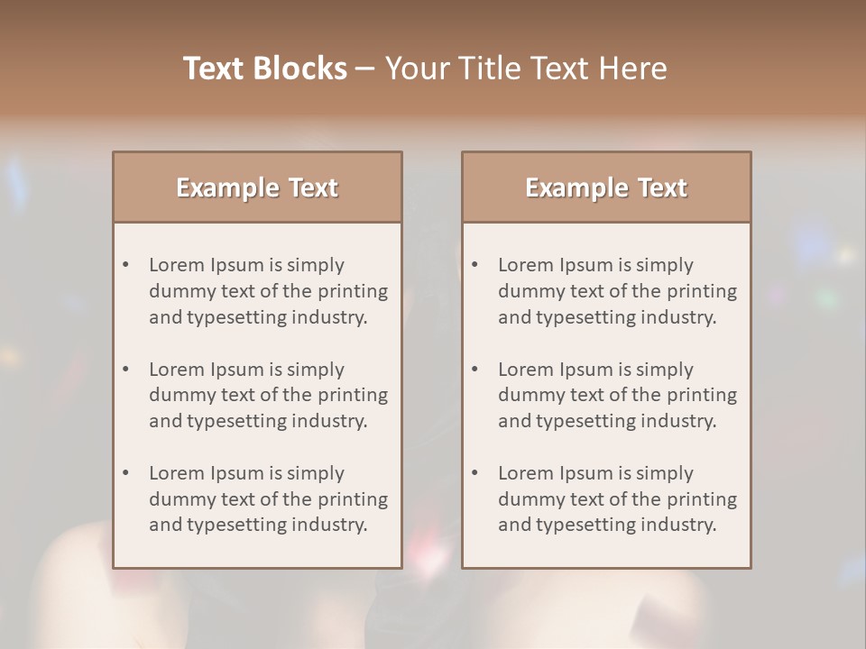 Beautiful Luxury Studio PowerPoint Template