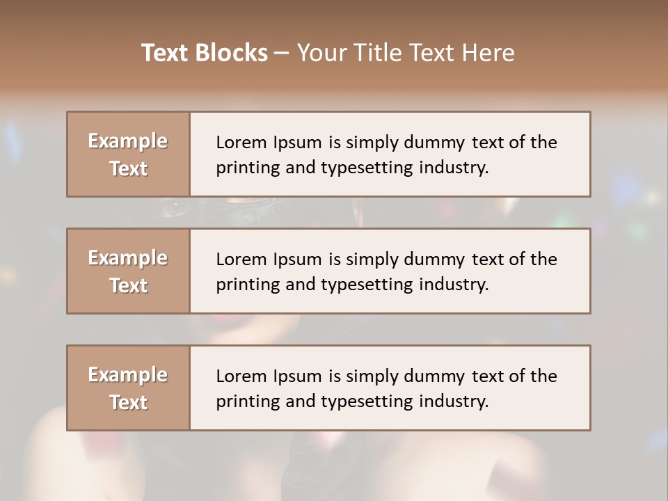 Beautiful Luxury Studio PowerPoint Template