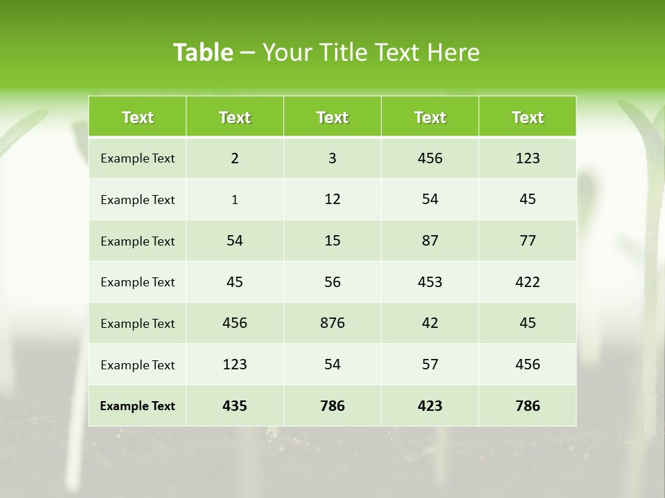 Life Care Develop PowerPoint Template