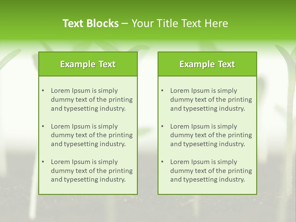 Life Care Develop PowerPoint Template