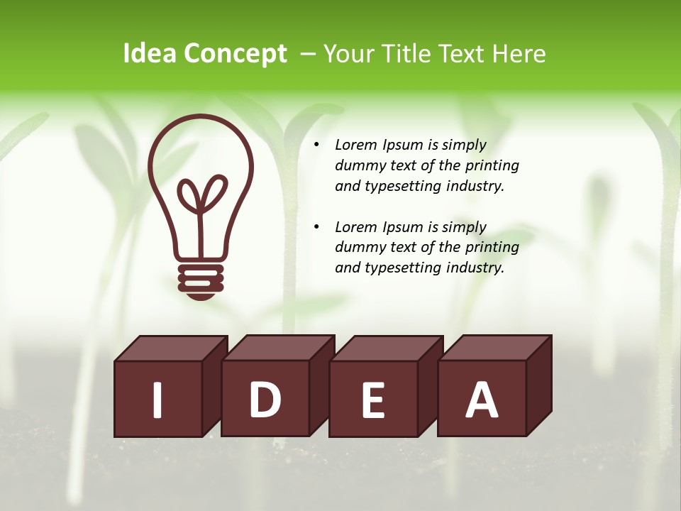 Life Care Develop PowerPoint Template