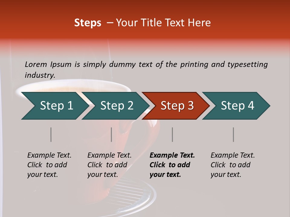Hot Traditional Cappuccino PowerPoint Template