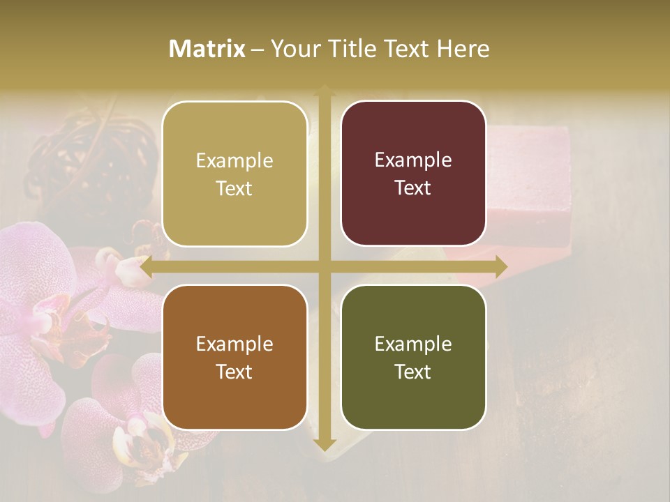 Luxury Orchid Beautiful PowerPoint Template