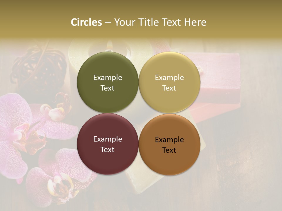 Luxury Orchid Beautiful PowerPoint Template