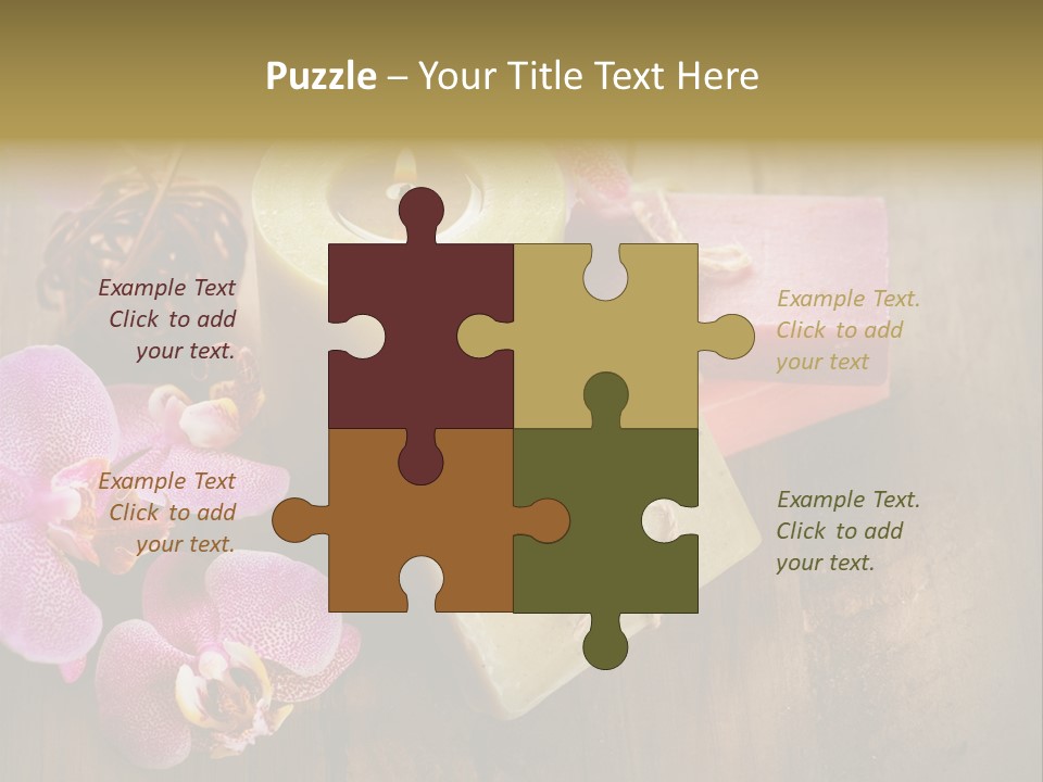 Luxury Orchid Beautiful PowerPoint Template