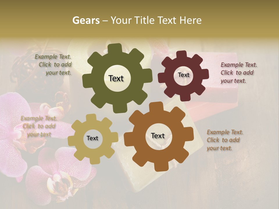 Luxury Orchid Beautiful PowerPoint Template