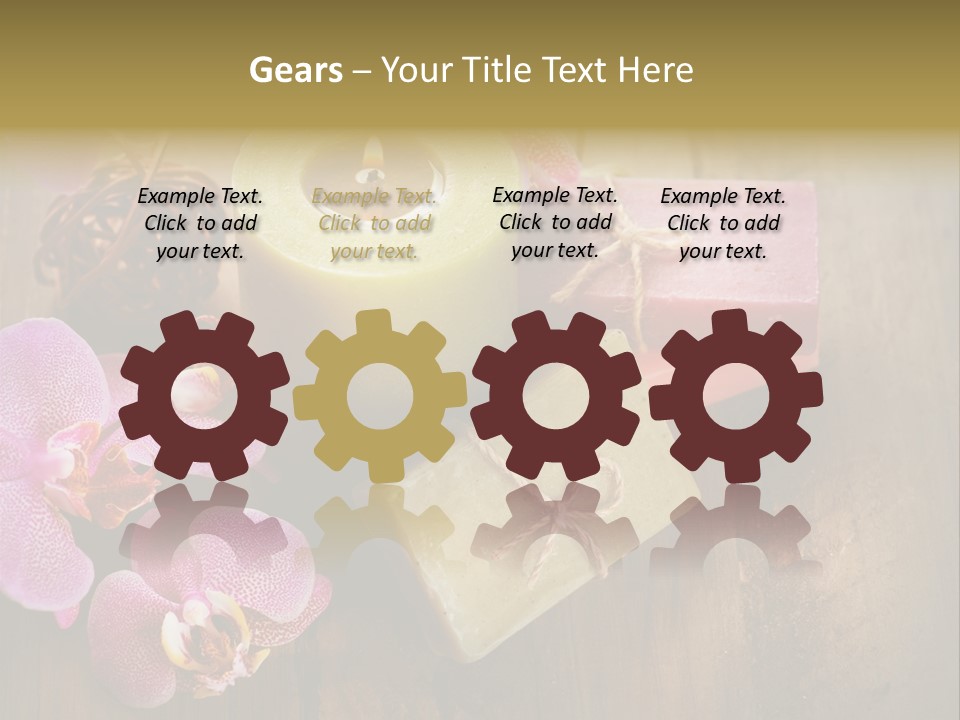 Luxury Orchid Beautiful PowerPoint Template