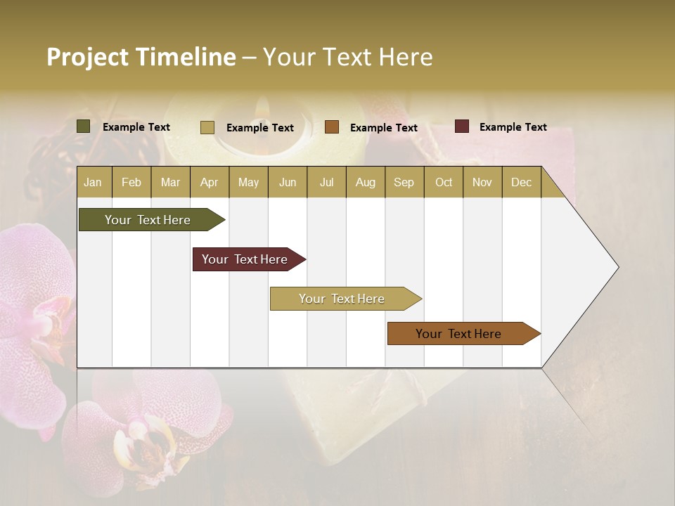Luxury Orchid Beautiful PowerPoint Template