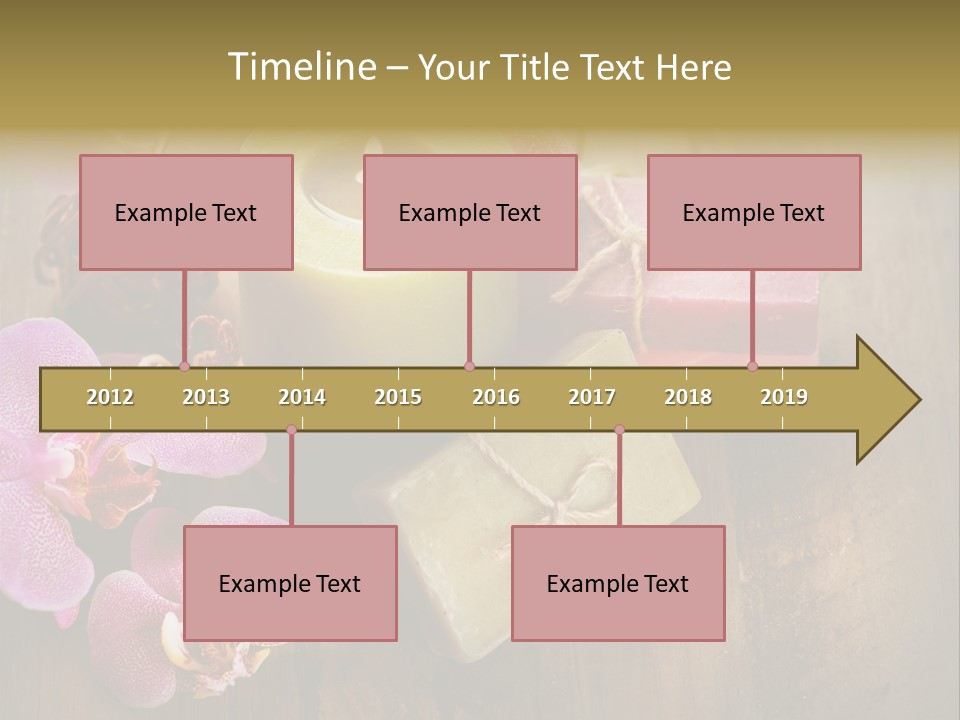 Luxury Orchid Beautiful PowerPoint Template