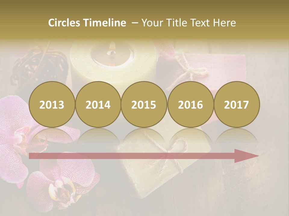 Luxury Orchid Beautiful PowerPoint Template