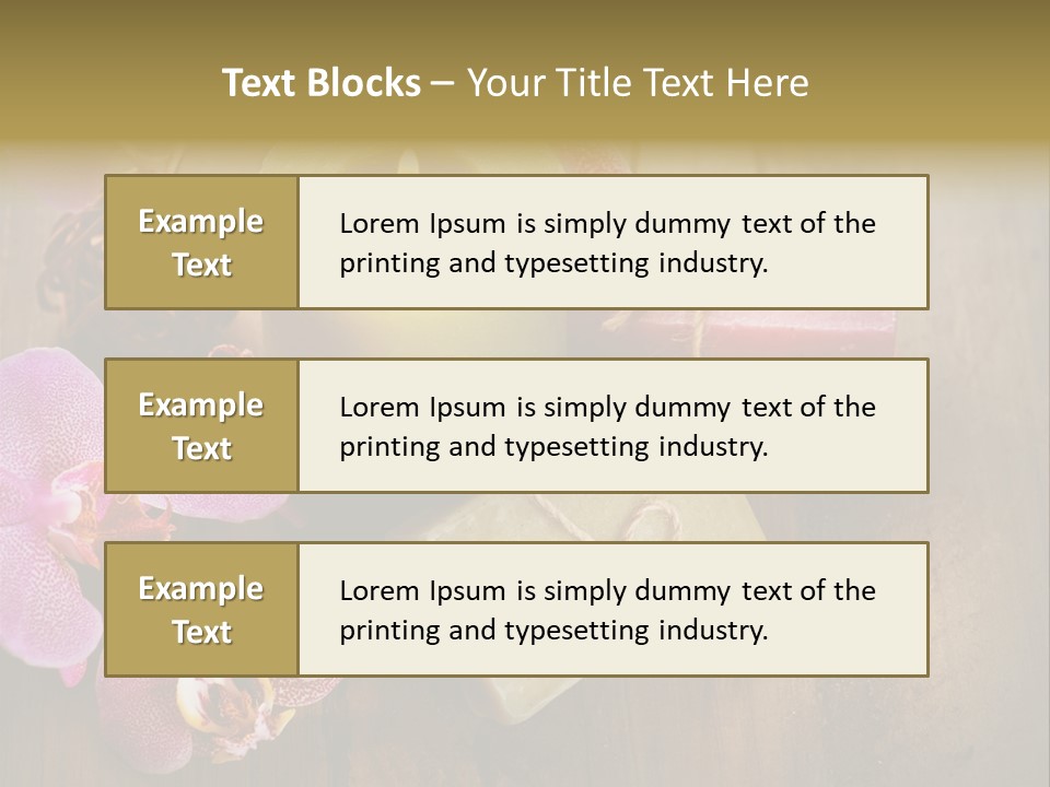 Luxury Orchid Beautiful PowerPoint Template