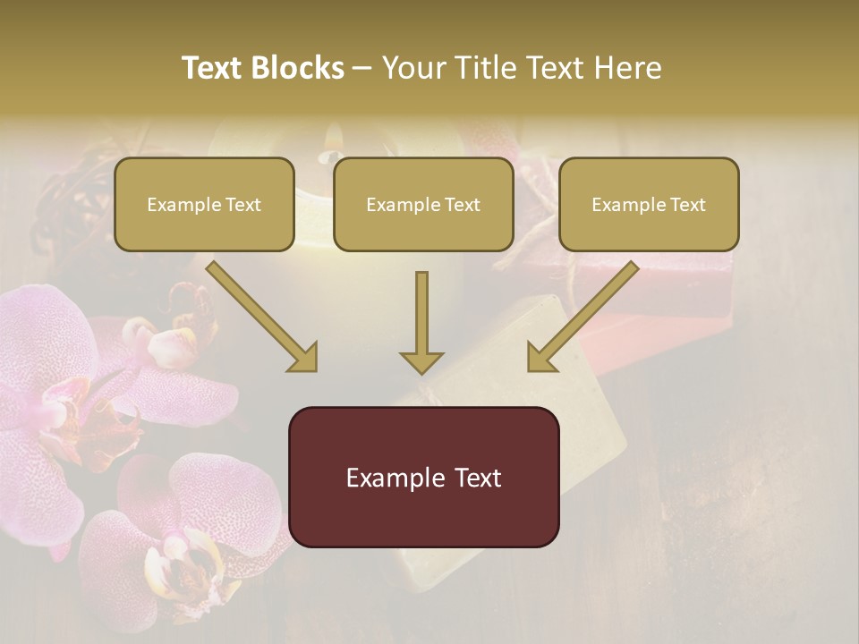 Luxury Orchid Beautiful PowerPoint Template