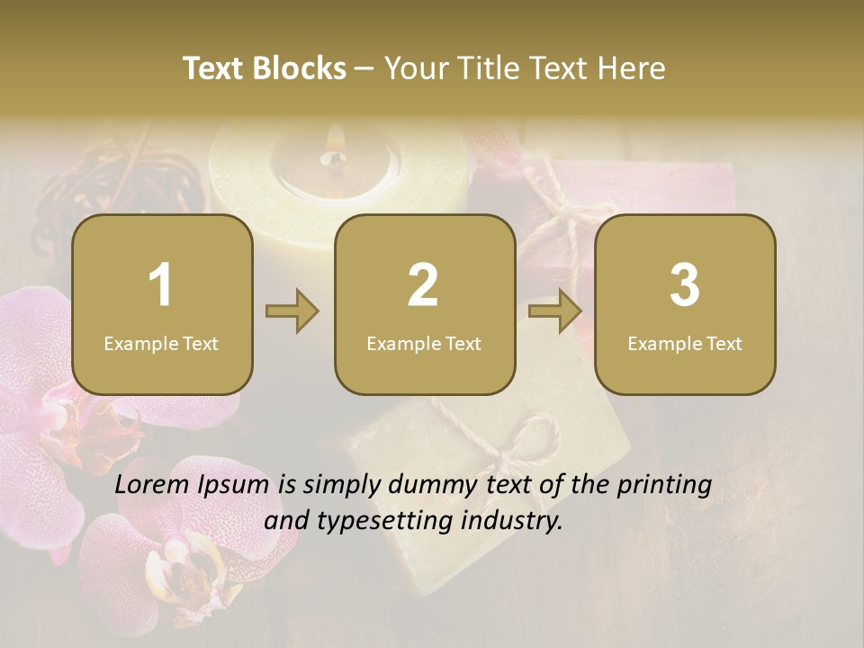 Luxury Orchid Beautiful PowerPoint Template