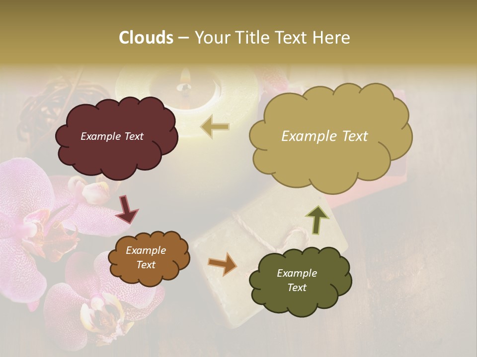 Luxury Orchid Beautiful PowerPoint Template