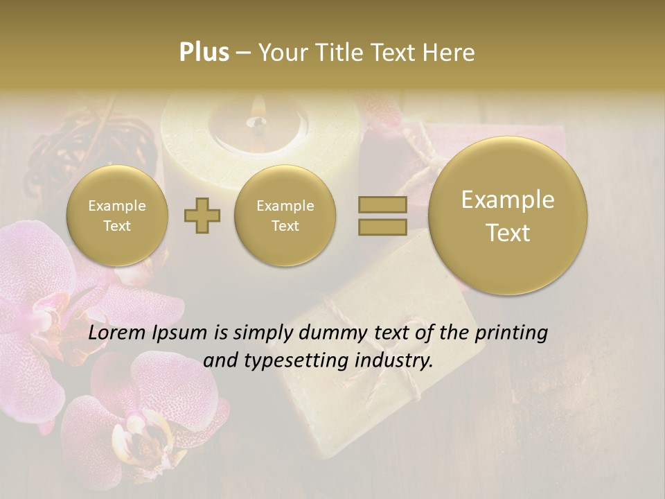 Luxury Orchid Beautiful PowerPoint Template