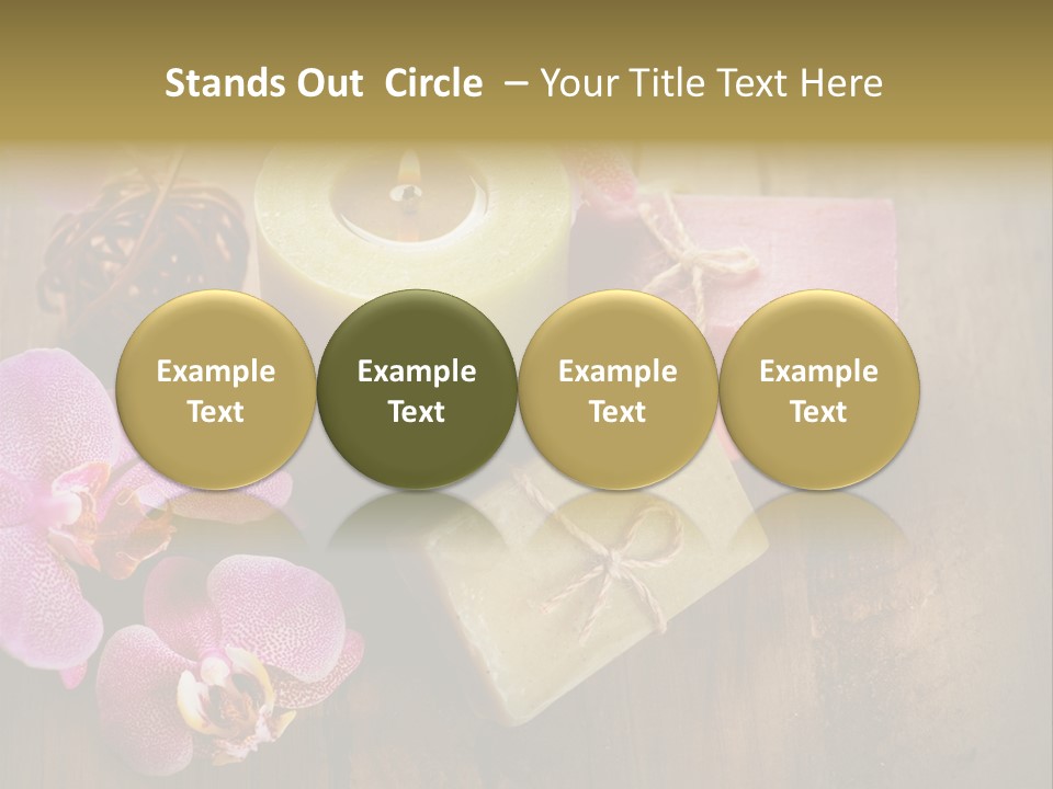 Luxury Orchid Beautiful PowerPoint Template