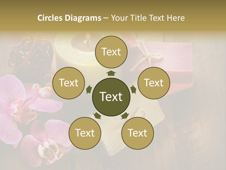 Luxury Orchid Beautiful PowerPoint Template