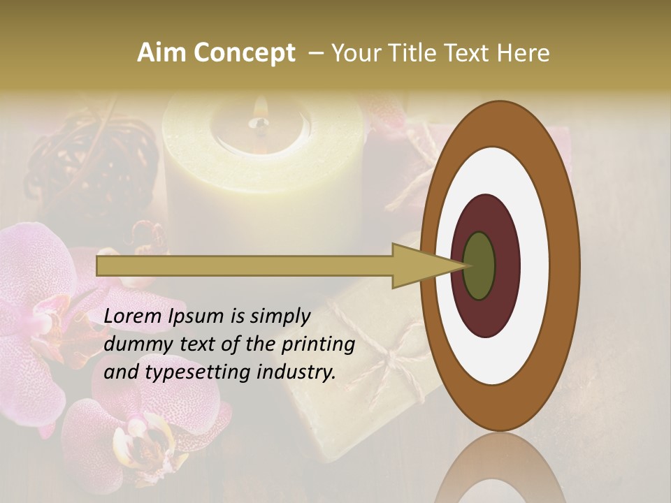 Luxury Orchid Beautiful PowerPoint Template