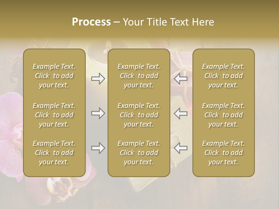 Luxury Orchid Beautiful PowerPoint Template