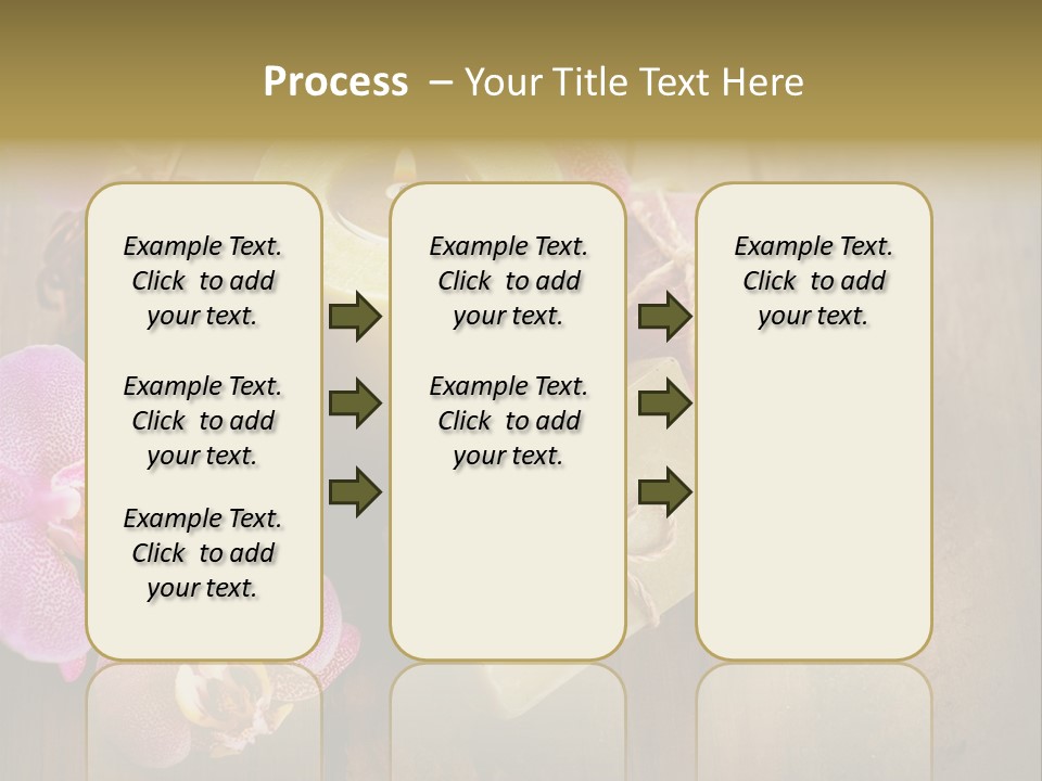 Luxury Orchid Beautiful PowerPoint Template