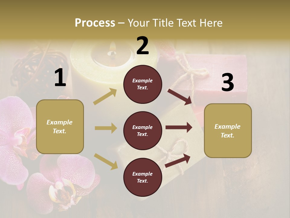 Luxury Orchid Beautiful PowerPoint Template