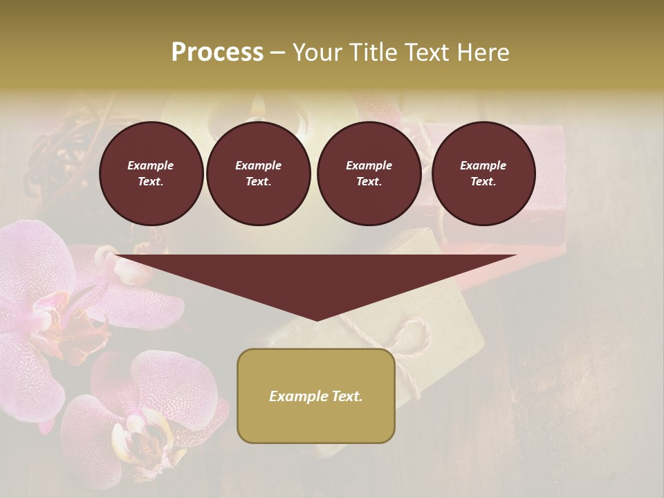 Luxury Orchid Beautiful PowerPoint Template