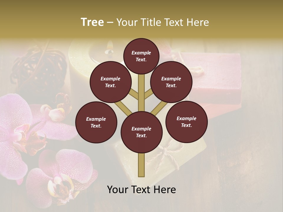 Luxury Orchid Beautiful PowerPoint Template