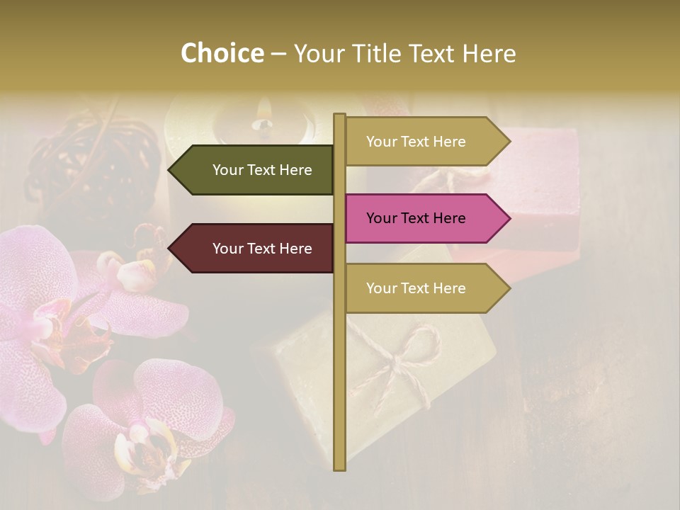 Luxury Orchid Beautiful PowerPoint Template