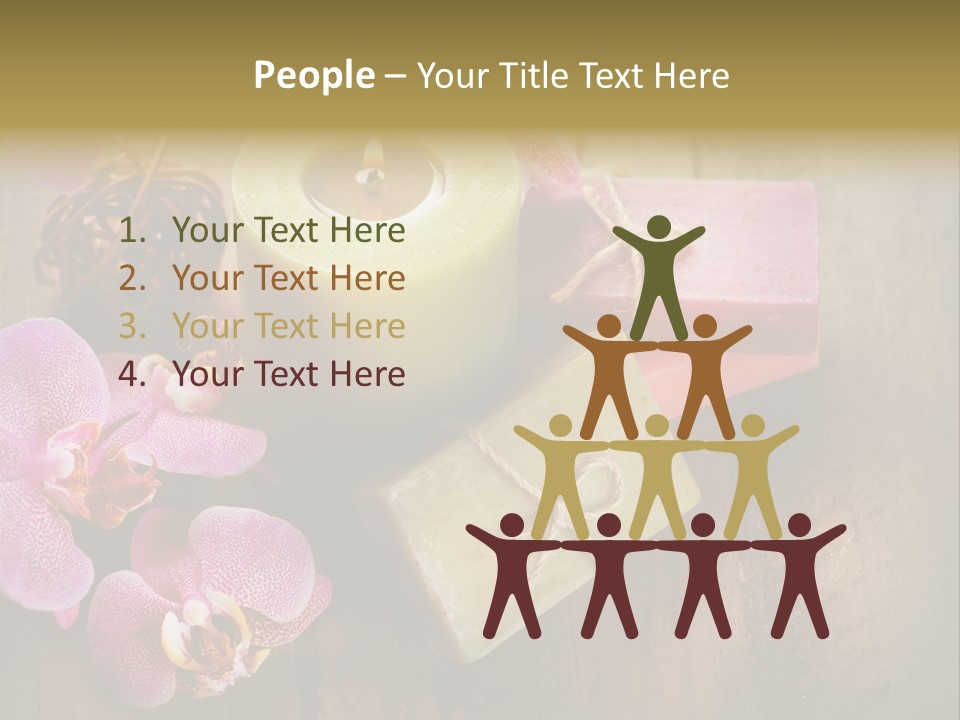 Luxury Orchid Beautiful PowerPoint Template