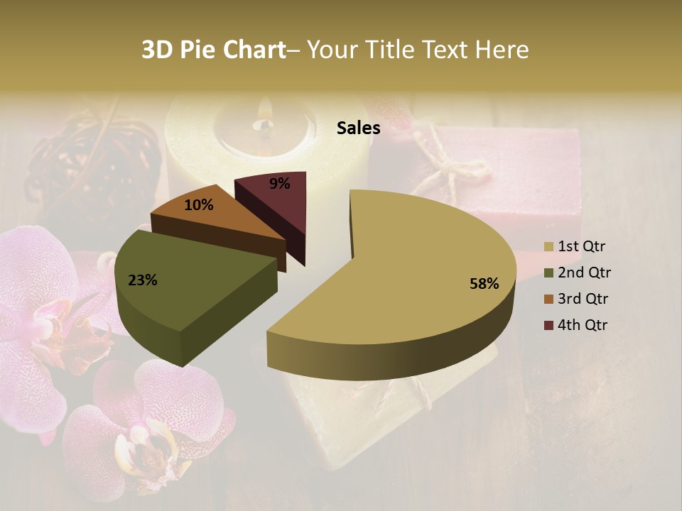 Luxury Orchid Beautiful PowerPoint Template