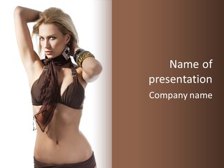 Scarf Style Jewellery PowerPoint Template