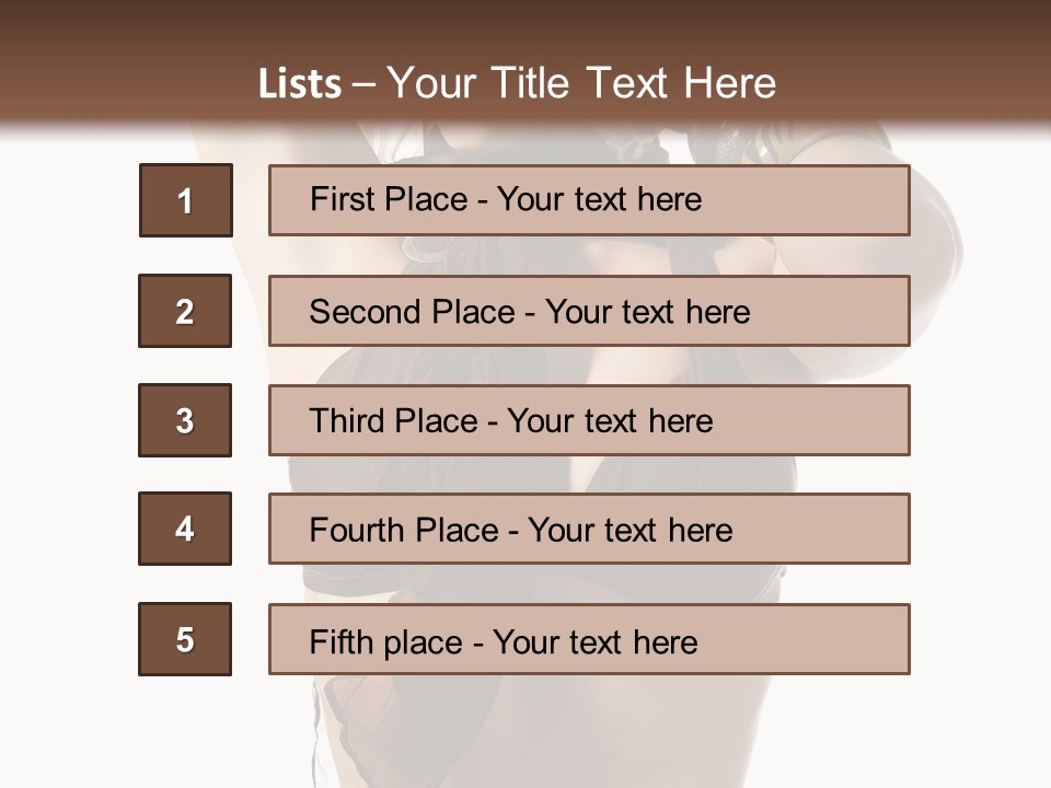 Scarf Style Jewellery PowerPoint Template