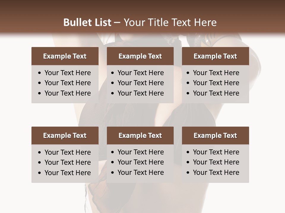 Scarf Style Jewellery PowerPoint Template